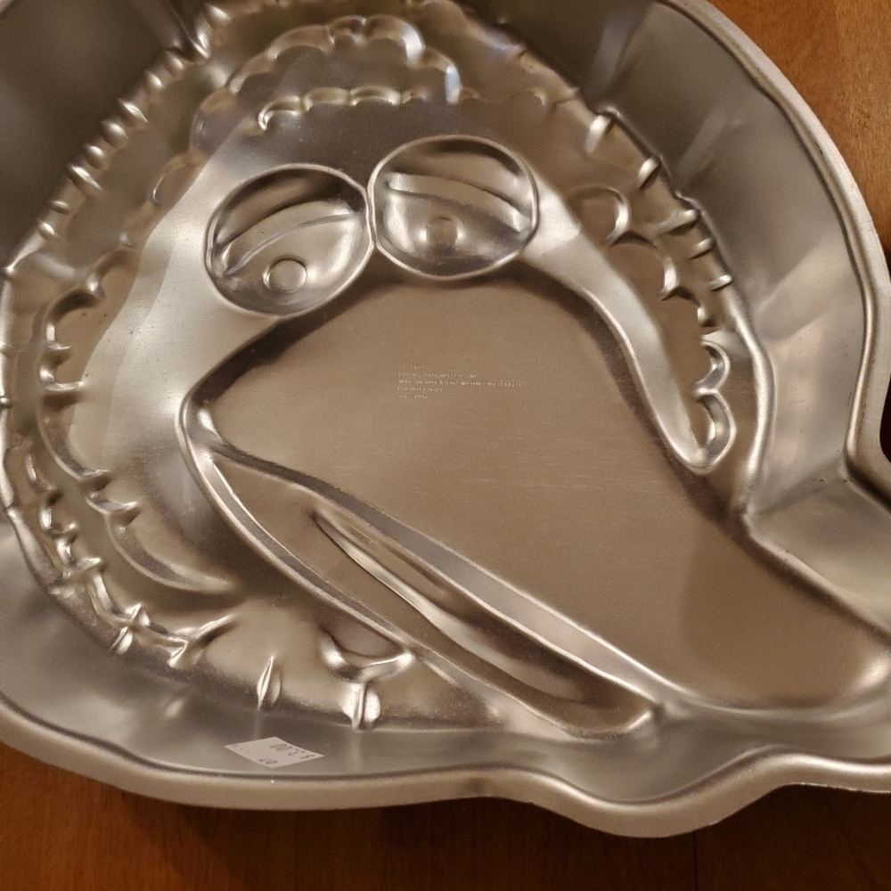 Vtg 70s Wilton Big Bird Cake Baking Mold Sesame Street W Decorating Instructions - Picture 2 of 6